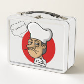 Angry Italy Chef Metal Lunch Box (Voorkant)