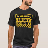 Angry Johnny T-shirt (Voorkant)