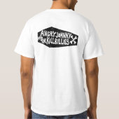 Angry Johnny & The Kilbillies "What is Zo grappig" T-shirt (Achterkant)