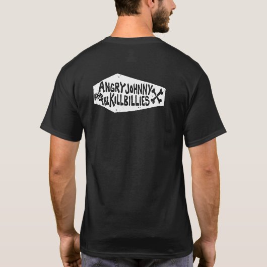 Angry Johnny "Wat is zo grappig?" T-shirt (Achterkant)