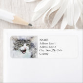 Angry Kat | ABSTRACT | WATERVERF Etiket (Insitu)