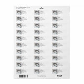 Angry Kat | ABSTRACT | WATERVERF Etiket (Full Sheet)