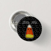 Angry Kawaii Candy Corn, Bite me Button (Voorkant /achterkant)