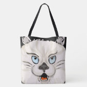 Angry Kitty Tote Bag (Achterkant)
