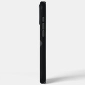 Angry Labrador Retriever Black Case-Mate iPhone Case (Achterkant / Links)