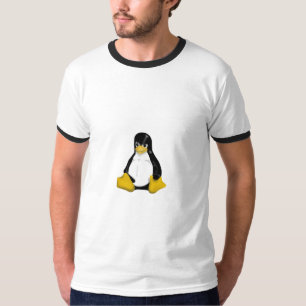 ANGRY LINUX TUX PENGUIN T-SHIRT