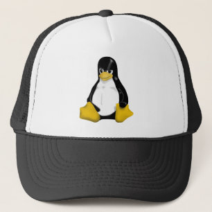 ANGRY LINUX TUX PENGUIN TRUCKER PET