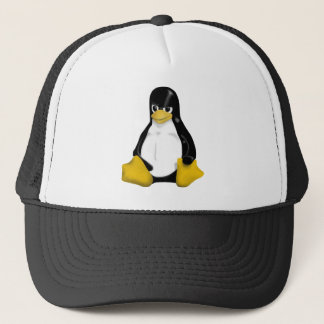 ANGRY LINUX TUX PENGUIN TRUCKER PET
