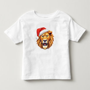 Angry Lion gezicht Safari Kerstmis kostuum Kinder Shirts