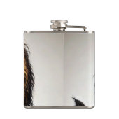 Angry Lion Heupfles (Achterkant)