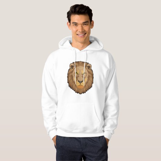 Angry Lion Hoodie (Voorkant volledig)