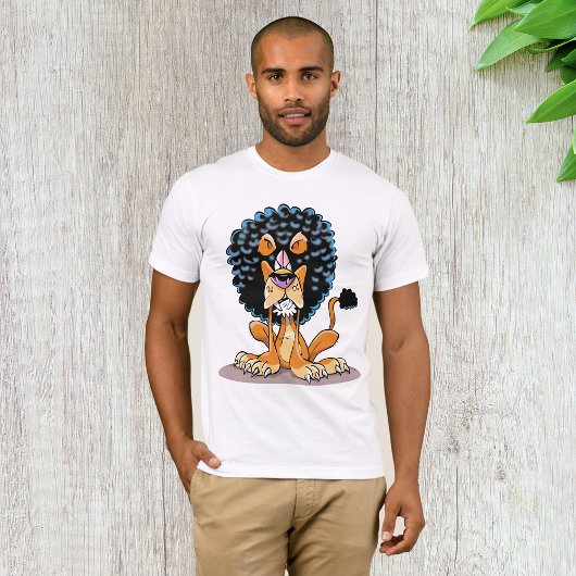Angry Lion Mannen T-shirt