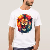 Angry Lion T-shirt (Voorkant)