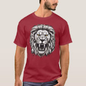 Angry Lion T-shirt (Voorkant)