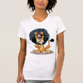 Angry Lion Vrouwen T-shirt (Voorkant)