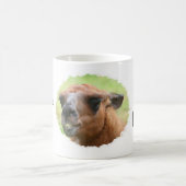 Angry Llama Coffee Humor Funny Koffiemok (Center)