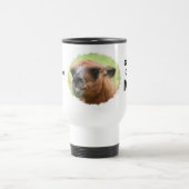 Angry Llama Coffee Humor Funny Reisbeker (Center)