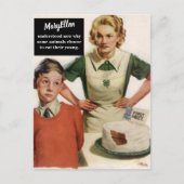 Angry mama en Ruined Cake - Funny Briefkaart (Voorkant)