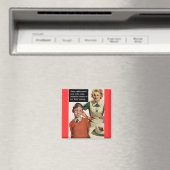 Angry mama en Ruined Cake -  Funny Magneet (Insitu (Vaatwasser))