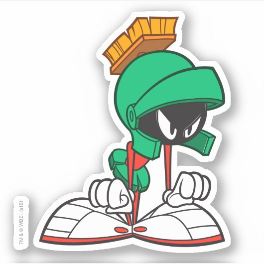Angry Marvin Sticker (Voorkant)