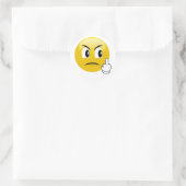 Angry Middle Finger Emoji Stickers (Tas)