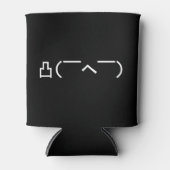 Angry Middle Finger Emoticon Japanse Kaomoji Blikjeskoeler (Voorkant)