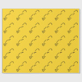 Angry Middle Finger Emoticon Japanse Kaomoji Cadeaupapier (Vlak)