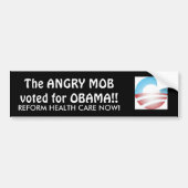 ANGRY MOB BUMPERSTICKER (Voorkant)