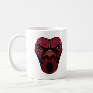 Angry Monkey Face Koffiemok