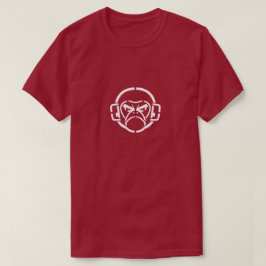 Angry Monkey-ontwerp T-shirt