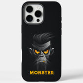 Angry Monster Black Case-Mate iPhone Case (Achterkant)