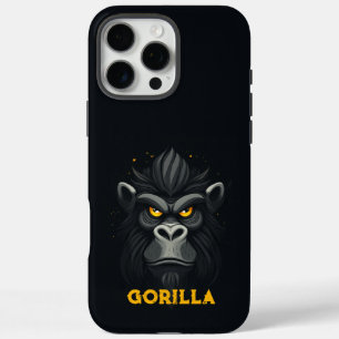 Angry Monster Black iPhone 16 Pro Max Hoesje