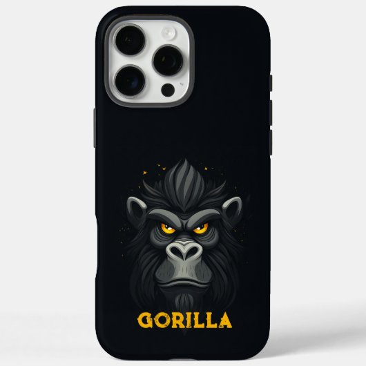 Angry Monster Black Case-Mate iPhone Case (Achterkant)