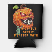 Angry Monster Mash Beer Koelbox Custom Koozie (Voorkant)
