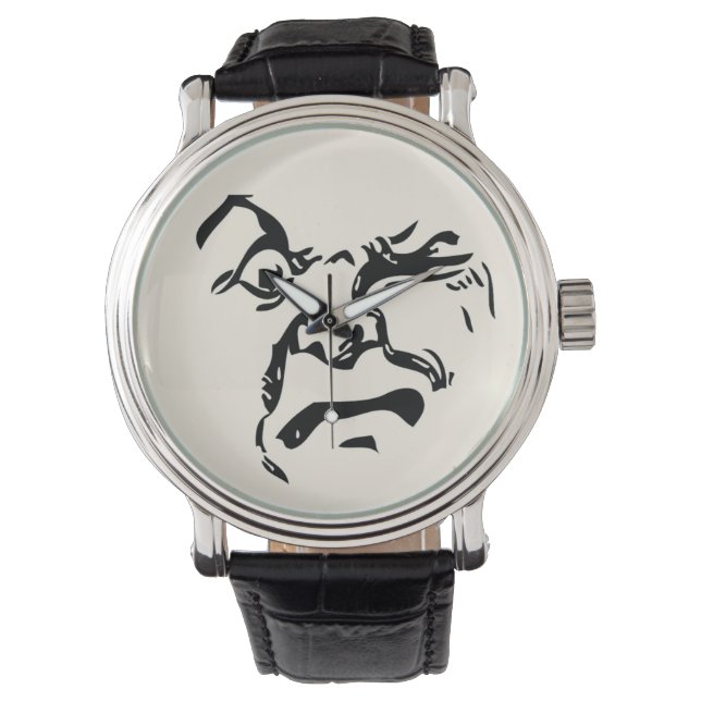 ANGRY MOON HORLOGE (Voorkant)