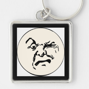 ANGRY MOON SLEUTELHANGER
