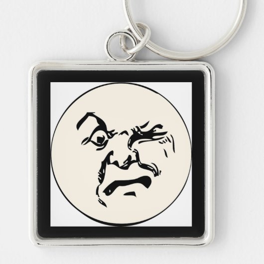 ANGRY MOON SLEUTELHANGER (Voorkant)