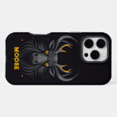 Angry Moose Black iPhone Hoesje (Achterkant horizontaal)