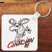 Angry Moose Canadian AF Sleutelhanger (Achterkant)