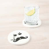 Angry Mustache aangepast onderzetter (Zijkant)