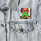 Angry Mustache Button (In situ)