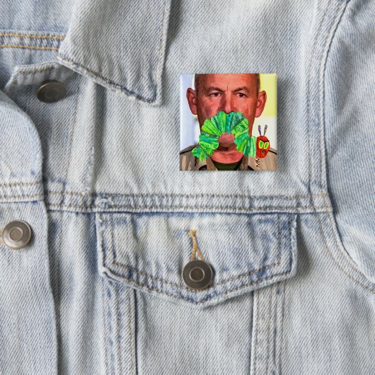 Angry Mustache Button (In situ)