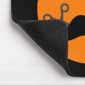 Angry Mustache mousepad Muismat (Hoek)