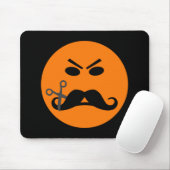 Angry Mustache mousepad Muismat (Met muis)