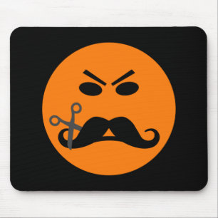 Angry Mustache mousepad Muismat