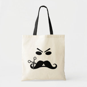 Angry Mustache-tas - kies stijl en kleur Tote Bag