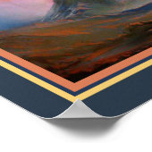 "Angry Natuur" Decoto voor kunst van 2 1930 Poster (Hoek)