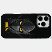 Angry Ninja Black Case-Mate iPhone Case (Achterkant (horizontaal))