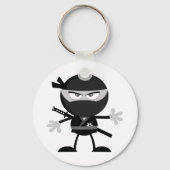 Angry Ninja Warrior Sleutelhanger (Voorkant)