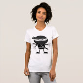 Angry Ninja Warrior Vrouwen T-shirt (Voorkant volledig)